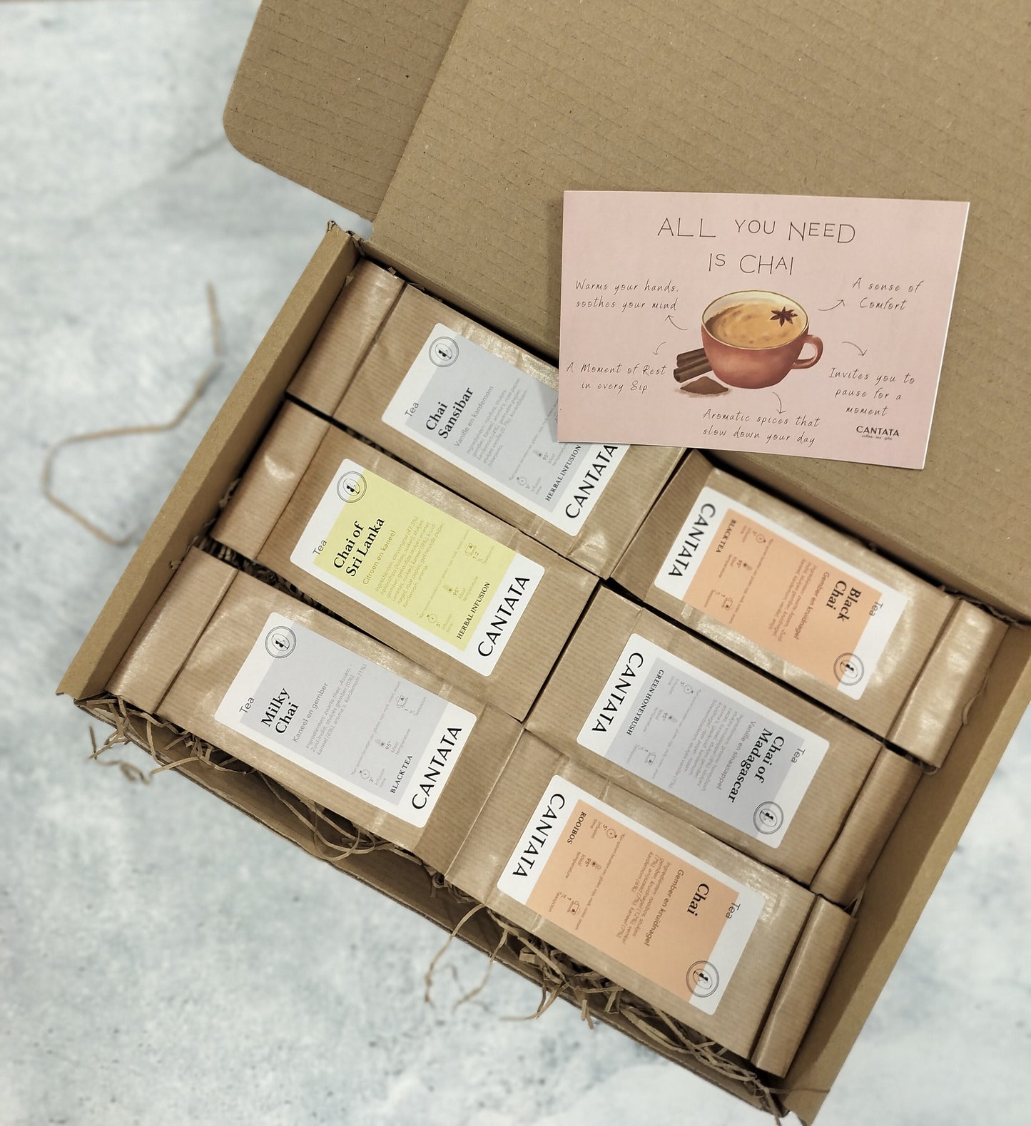All you need is Chai - coffret cadeau thé